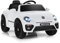 COSTWAY Volkswagen Beetle Voiture Électrique 12V Enfants avec Télécommande 2,4G, Véhicule Electrique avec Lumières & Musique, Démarrage Lent, Charge 30kg pour Enfants de 3-8 Ans (Blanc)