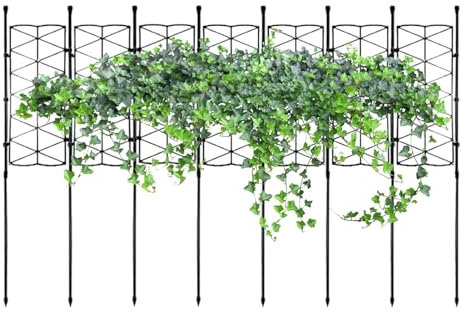 Zimmerpflanzen-Rankgitter – Gartengitter-Pflanzenstütze – Gartenpflanzenstütze für Lilien, Gurken, Tomaten, Zuckererbsen, Clematis