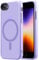 Tigowos Magnetic for iPhone SE Case 2022/2020/iPhone 8 Phone Case with MagSafe Shockproof Protective Case for iPhone SE 2rd/3rd Generation 4.7, Purple