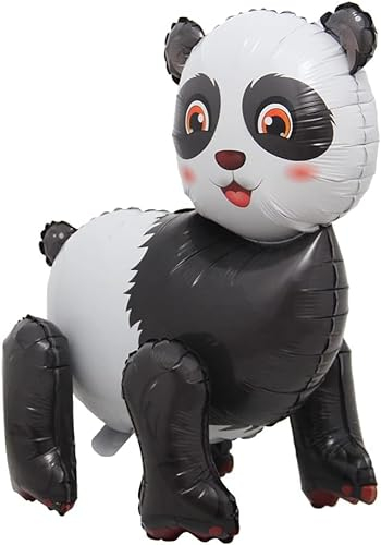 Panda Folienballon, Panda Riesenballon, Pandabär Folienballon, XXL Folienballons Tiere, Waldtiere Geburtstag Luftballons, Kindergeburtstag Party Ballon Deko