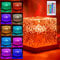 Luxocean Lampe LED, 16 Farben Wasserwellen Lampe, LED Wave Cube Lampe, Nordlicht Lampe Würfel Mit Holzsockel, Flamme LED Nachttischlampe für Kinder Zimmer Deko