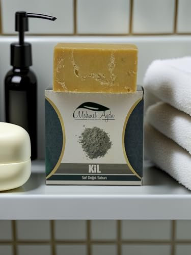 Gepresste Lehm-(Tonerde) Seife, Naturseife