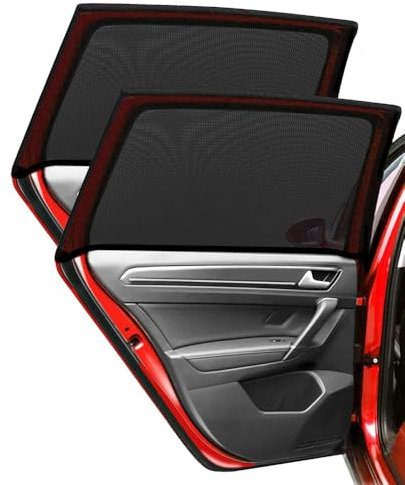 XWSBUDE Auto Seitenfenster Sonnenschutz, für BMW 5 Series E60 E61 F07 F10 F11 F18 F90 Auto Sonnenblende Sichtschutz Protection Breathable Sonnenschutz Fenstervorhang Abdeckung