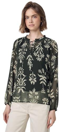 Street One Studio Damen F345670 Gemusterte Chiffon-Tunika (1er Pack)
