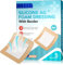 Silicone Foam Dressing, Wound Dressing Pads Various - 5 Packs for Protection from Infection, Hypoallergenic, Breathable, Absorbent for Cuts, Grazes, Ulcers, Sores, 10cm x 10cm