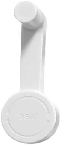 Door Lever Lock - White Door Lever Safety Lock | Baby Proofing Door Handle | Childproofing Door Knob | Baby Safety Door Handle | Easy to Install and No Tools Need Or Drill Easy to Remove