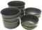 LOORGVEL 1Ensemble Ustensiles de Cuisine Aluminium pour Camping Kit de Cuisine Portable pour Personnes Aux Températures pour Randonnée