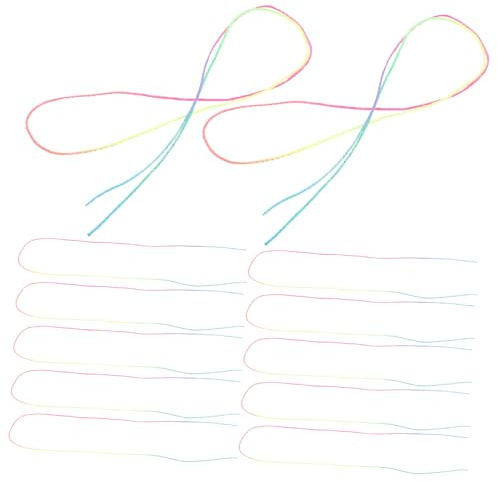 120 Stück Bunte Haarflechtseile für Mädchen, Farbverlauf | Rope Ausführung, für Selbstgemacht Haarstyling und Alltag, 7-farbige Silberfaden Optik