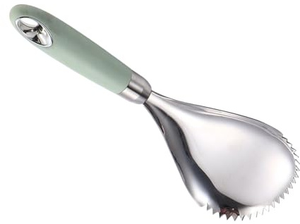 Cuillère à Glace Robust,Porte-Serviette en Acier Inoxydable,Accessoire Polyvalent Pour Service De Plat Buffet Restaurant Sundae - Pâtissiers et Particuliers