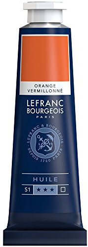 Lefranc Bourgeois Huile Fine 40ml Orange Vermillonne