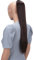 CAISHA 65cm Haarteil Mit Kordelverschluss Langhaar Zopf Pferdeschwanz Haarverlängerung Glatt Schokobraun PH604