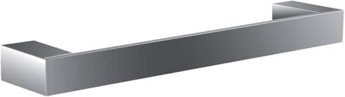 Emco Liaison Badewannengriff, chrom, Haltegriff für Badewanne, zur Wandmontage, Duschstange, Länge 310 mm – 187000130