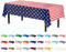 Exquisite 12 Stück Premium rechteckige amerikanische Flagge Design Kunststoff Tischdecke – USA Sterne und Streifen Einweg-Tischdecke aus Kunststoff für 4. Juli – 137,2 cm. x 274,3 cm