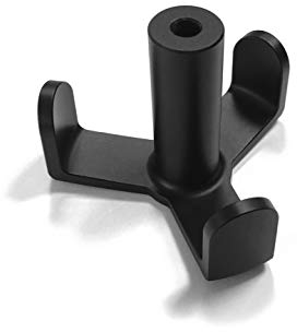 OzniumX [Upgrade Version] Aluminum Trunk Grocery Bag Hook for 2018-2022 Tesla Model 3, Black, Anodized Aluminum, Interior Accessories