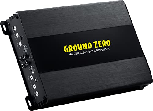 Ground Zero GZIA 4.120-4/2-Kanal Endstufe mit 550 Watt (RMS: 480 Watt)
