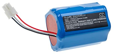 vhbw batteria compatibile con Miele Scout RX2, RX3 aspirapolvere home cleaner (5200mAh, 14,52V, Li-Ion)