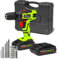 Perceuse visseuse 20V lithium-2 batteries - Chargeur rapide - Constructor