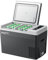F40C4TMP Refrigerador portátil de 30 cuartos de galón, congelador de 12 voltios (-70 °F ~ 22 °F) 28 L con compresor 110-240 V CA para camping, camión, caravana, viajes, barco y uso doméstico