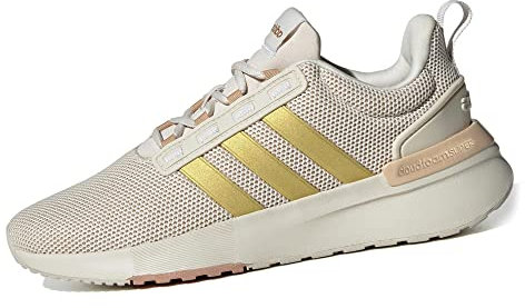 adidas Damen Racer TR21 Sneaker, Alumina/Gold met./Magic beige, 36 2/3 EU