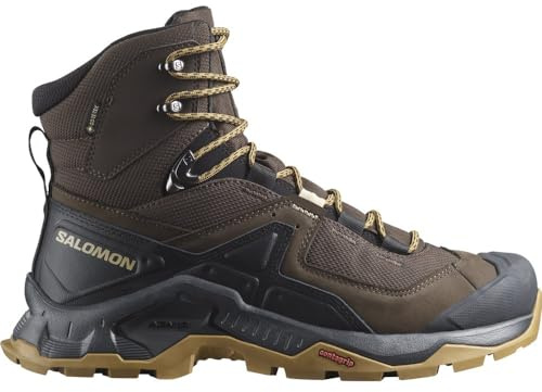 Salomon Herren Shoes Quest Element GTX Bootsschuh, Köstliches Black Dull Gold, 44 2/3 EU