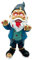 FIYSON 18cm Zombie GNOME Gartenzwerg Handbemalt Zombie Gnom Statue Horror Gnom Statue Wetterfest Gartenzwerg Kunstharz Dekofigur Halloween Garten Rasen Ornamente, Grusel Party Dekoration Tischdeko