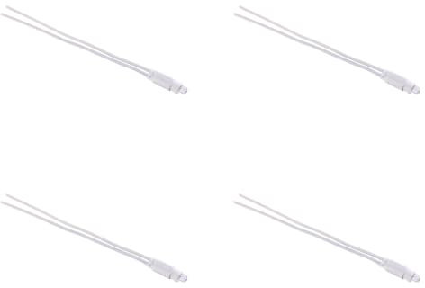 Lampada Led Per Pulsante Comando Illuminabile, Compatibile Con Bticino Living, Compatibile Con Bticino Matix (4 Pezzi, Bianco)