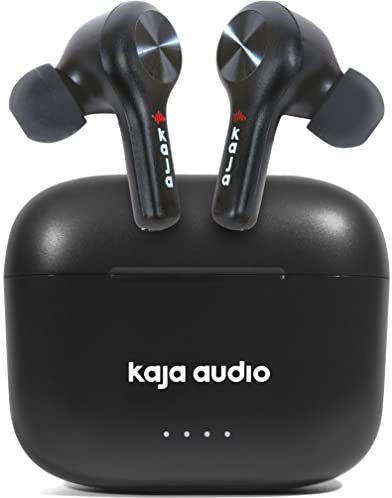 Kaja Audio Go-To's Earbuds Wireless Bluetooth with Dual Mics & Touch Control for iPhone & Android - Noise Canceling Earbuds for Gym & Exercise