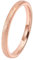 KnBoB Trauringe, 2MM Titan Ring für Damen Rosegold Matt Hochzeitsringe Schlicht Größe 60 (19.1)