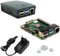 Raspberry Pi 4 4 GB Starter Kit | 5 V 3 A USB-C | Alloggiamento nero | Dissipatore di calore | Raspberry Pi 4 Model B 4 GB RAM