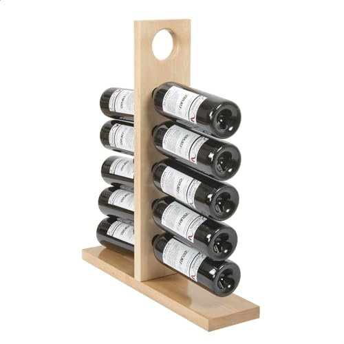 MUEBLEAR Flaschenregal für 10 Flaschen