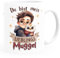 Moonworks® Kaffee-Tasse mit Spruch Du bist mein Lieblingsmuggel Eule Motiv Geschenk Freundschaft Liebe weiß standard