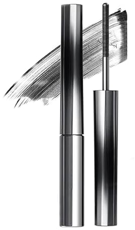 Lijieyou Curling Iron Mascara, Lijieyou Mascara, Metal Rod Mascara, 3d Curling Eyelash Iron Strong Mascara Waterproof, Non-Clumping, Flake Proof, Long Lasting (Black)