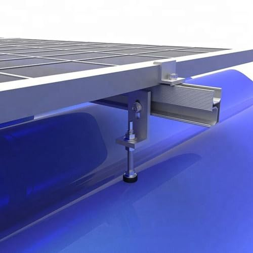 M10 Stockschraube für Solar-PV- Trapezblechdach inkl. L-Adapter (200mm)