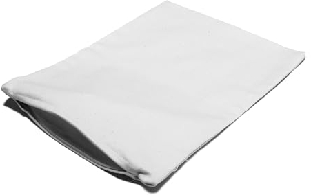 Inlett ca. 30x20, mit Reißverschluss - Baumwolle Köper weiß. Hülle ideal für Selberbefüller von Kissen - Inlett ca. = Leere Kissenhülle - Inhalt: 1 Stück