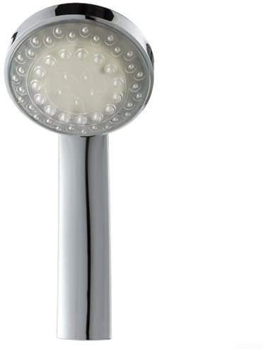SPORTARC Bunter LED-Duschkopf, hoher Turbodruck, umweltfreundlich (7 Farbwechsel, 10 Einstellungen, Plattiert)
