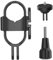 YUULNMOP Plastic Multifunctional Foldable Vertical-Horizontal Mount Adapter Set Compatible with Insta360 GO 3S / GO 3 Action Camera Adaptor Mounting Bracket Accessories EGHA1762