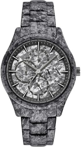 Armani Exchange Orologio Analogico al Quarzo Uomo con Cinturino in Acciaio Inossidabile AX1885