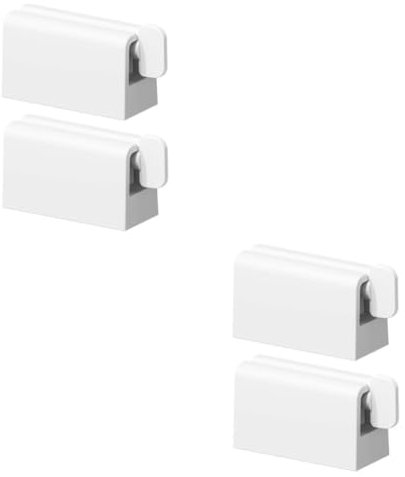 Beaupretty 2pcs Pad Toothpaste Squeezer Dispenser Wall-Mounted for Easy Application