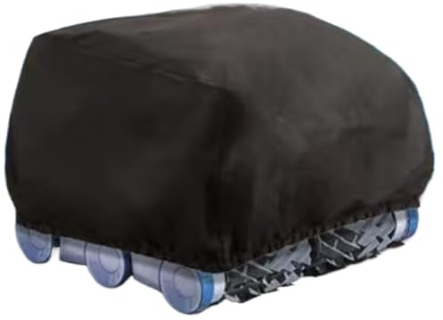 Renchey Housse pour Robot de Piscine - Housse Anti-Vent pour Aspirateur De Piscine | Protège Caddy Étanche pour Jardin Terrasse Extérieur