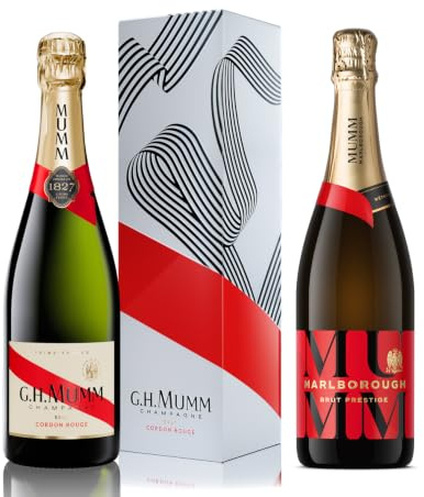 G.H. Mumm Cordon Rouge Gift Box 75cl & Mumm Marlborough Brut Prestige, 75cl