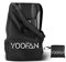 YOOFAN Gate Check Reisetasche mit Rucksack Schulterriemen für Kinderwagen, Autokindersitze, Rollstühle, Wasserabweisend - gut für Flugzeug und Aufbewahrung (Schwarz)