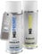 MG PRIME Peinture voiture Bombes aérosols pour Peugeot KCA Gris Artense Metallic/Cumulus Grey Metallic Peinture de base vernis clair aérosol 400ml