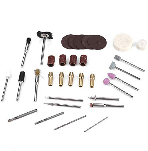 Kit de herramientas rotativas eléctricas mini 34 piezas Accesorio para moler y pulir proyectos de artesanía en el hogar
