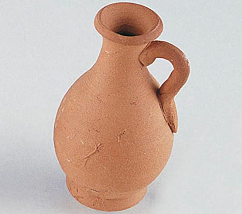 euronatale Acc Amphora 7 cm Terracotta PR-0642, As Per Picture, One Size