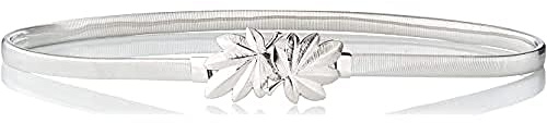 Naf Naf Smety Damen Gürtel Gr. One size, silberfarben