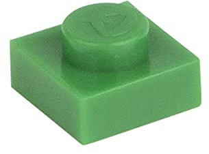 Q-Bricks Bag 1.000 Pz. Plates 1X1 Green 180