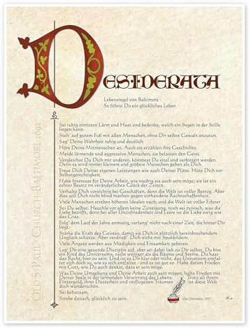Posterlounge Desiderata II Poster | 50 x 70 cm von Dirk H. Wendt Beige Wandbilder Wanddeko