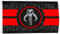 Mandalorianische Flagge, 0,9 x 1,5 m (Text)