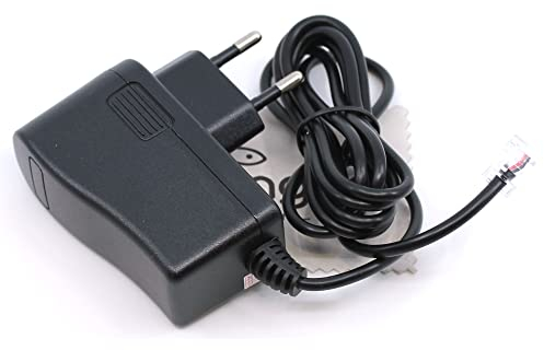 Ladegerät passend für Panasonic KX-TG6821 KX-TG6822 KX-TG6823 KX-TG6824 KX-TG6852 KX-TG6862 KX-TG6863 KX-TG6864 (Ersetzt PLNV233CE) Ladekabel Schnurlostelefon Ladeschale mit mungoo Displayputztuch
