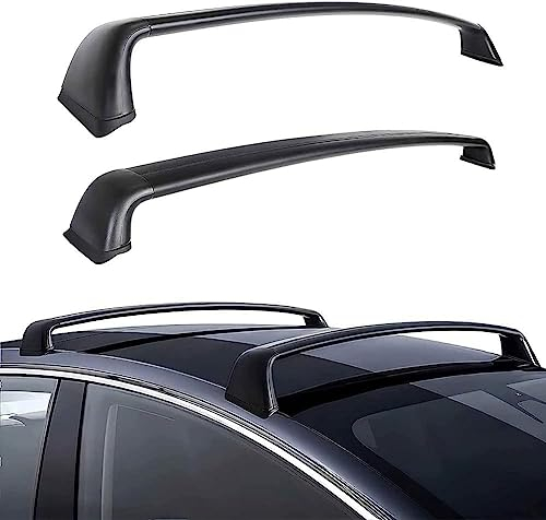 dachgepäckträger Auto Auto-Dachträger for Tesla Model 3 2017–2020, Universelle Auto-Querträger-Trägerschienen, Dach-Gepäckhalter, Aluminium-Dachmontageträger for Cargo Top Ski Snowboard